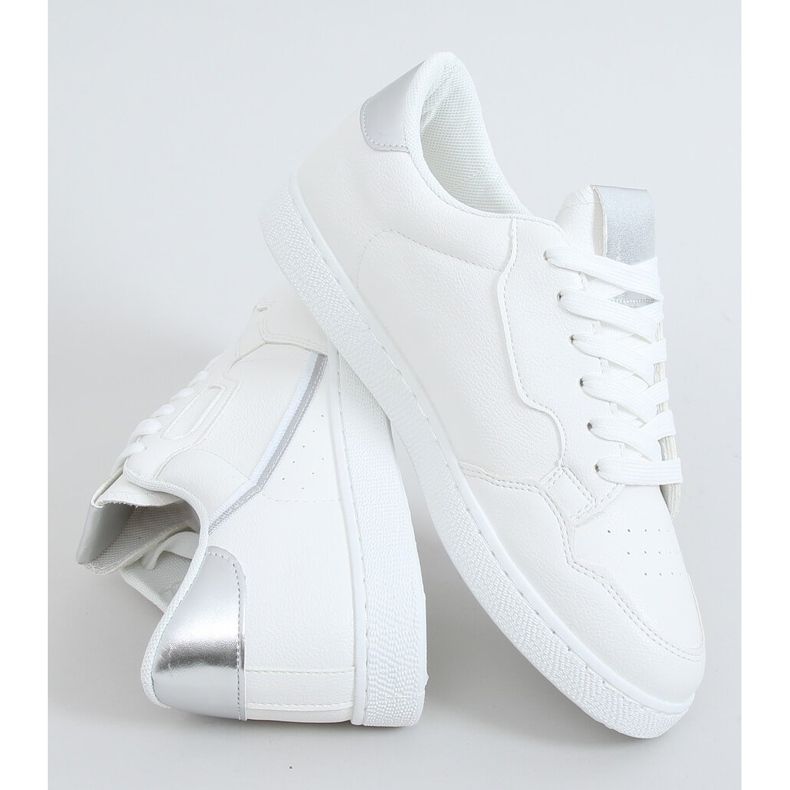 Sneakers da donna bianche B0-212 White bianca 1