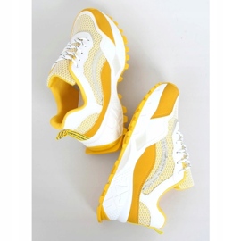 2008 Scarpe sportive gialle e bianche bianco giallo 1