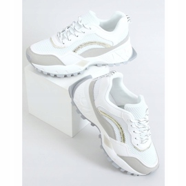 2008 Scarpe sportive bianche e grigie bianca grigio 1