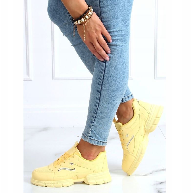 Scarpe sportive gialle 3158 Giallo 2