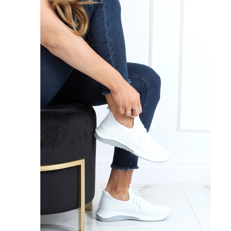 Scarpe sportive bianche 2019-3 Bianco 2