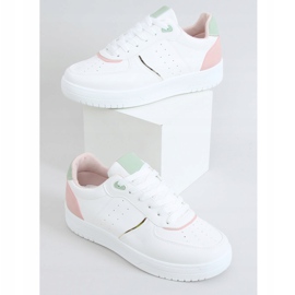Scarpe sportive da donna bianche BL218P Pink bianca 1