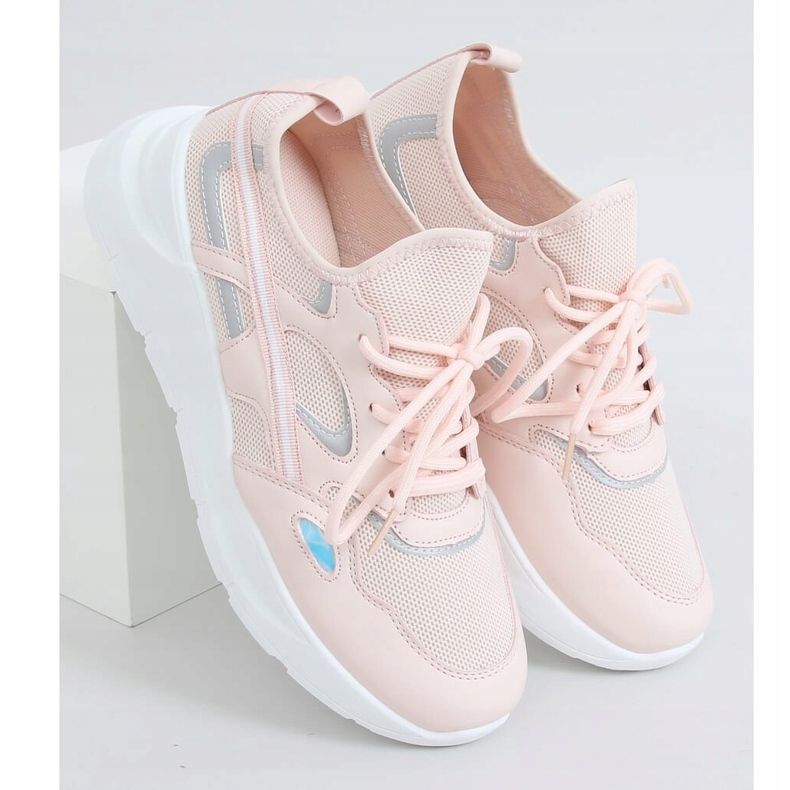 Scarpe sportive rosa B0-560 Rosa 1