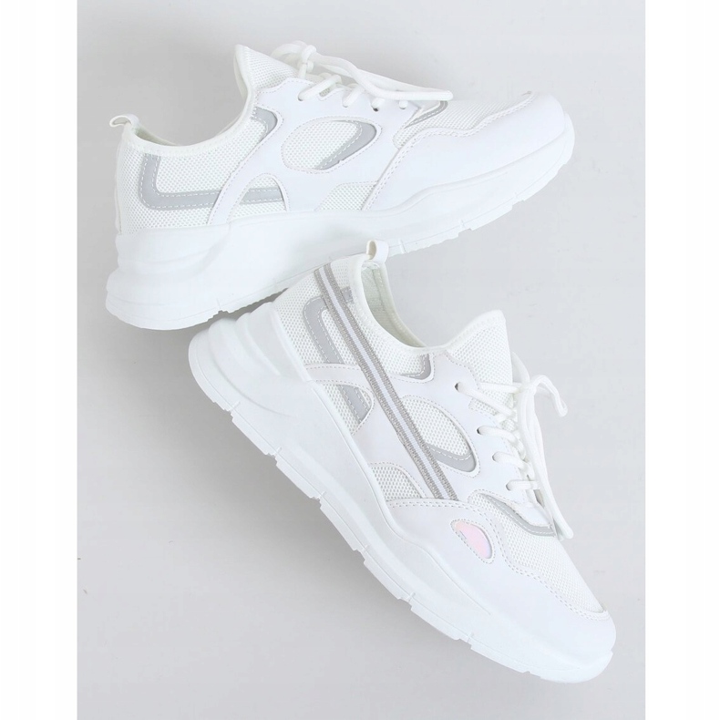 Scarpe sportive bianche B0-560 Bianco 1