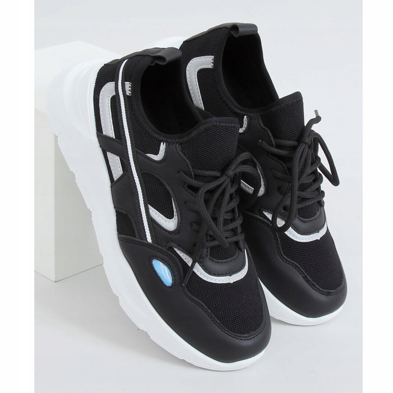 Scarpe sportive nere B0-560 Nero 1