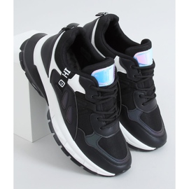 Scarpe sportive nere da donna B0-553 Black nero 1