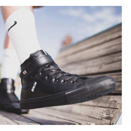 Sneakers Alte Uomo Big Star Nere Y174020 nero 1
