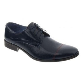 Scarpe da cerimonia uomo 199 blu navy 1