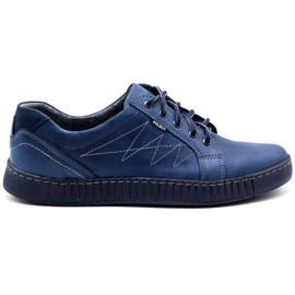 Polbut Scarpe casual da uomo J66 blu navy 1