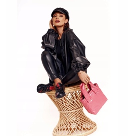 Sneakers da donna in pelle Big Star EE274303 Nere nero 1