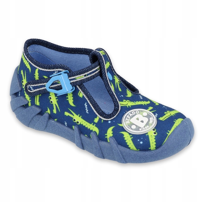 Scarpe per bambini Befado 110P410 blu navy verde 1