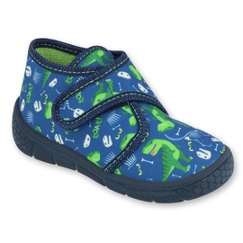 Scarpe per bambini Befado 538P037 bianco blu navy verde 1