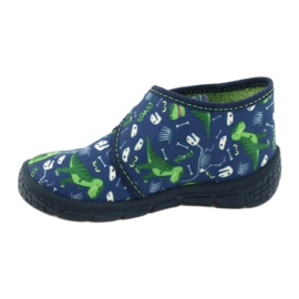 Scarpe per bambini Befado 538P037 bianco blu navy verde 2