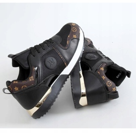 Nero VL118P Scarpe sportive nere 1