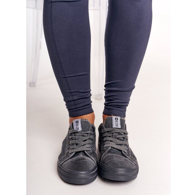 Sneakers Donna Big Star Grigio Scuro DD274440 1