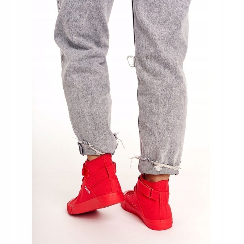 Sneakers Donna Big Star Rosse FF274580 rosso 2