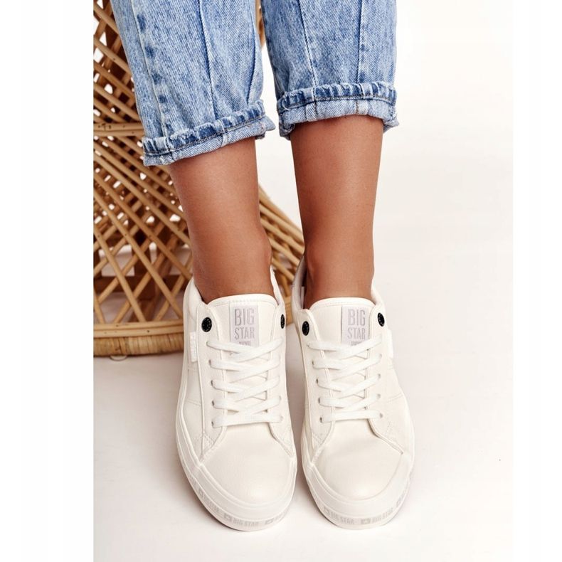 Sneakers da donna Big Star White Snake GG274194 bianco 1
