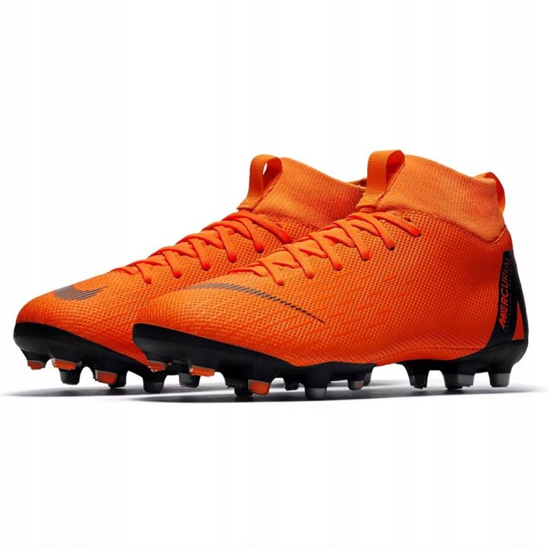 Nike Mercurial Superfly 6 Academy Gs Mg Jr AH7337-810 scarpe da calcio arancia 3