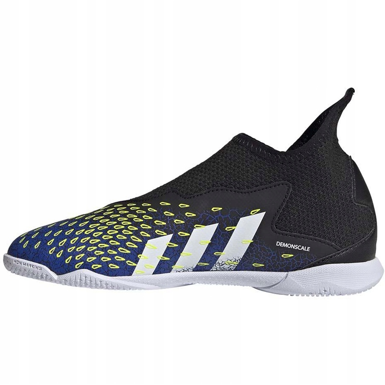 Scarpe da calcio Adidas Predator Freak.3 Ll In Junior, nere e blu navy FY0994 nero nero 1