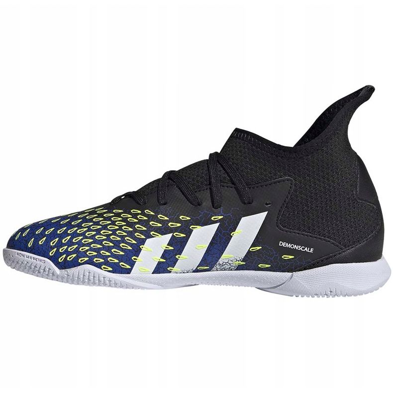 Scarpe da calcio Adidas Predator Freak.3 In Junior, nere e blu navy FY0614 nero nero 1