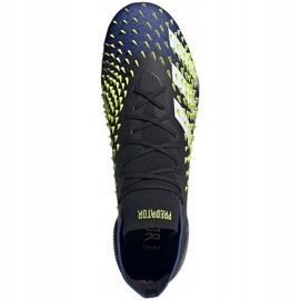 Scarpe calcio adidas Predator Freak.1 Fg nero-navy-verde FY0743 1