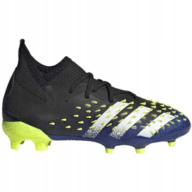 Scarpe calcio adidas Predator Freak.1 Fg Junior nero-navy-verde FY0744 1