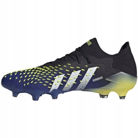 Scarpe calcio adidas Predator Freak.1 L Fg nero-blu-verde FY0745 2
