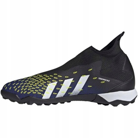 Scarpe calcio adidas Predator Freak.3 Ll Tf nere e blu FY0619 nero nero 1