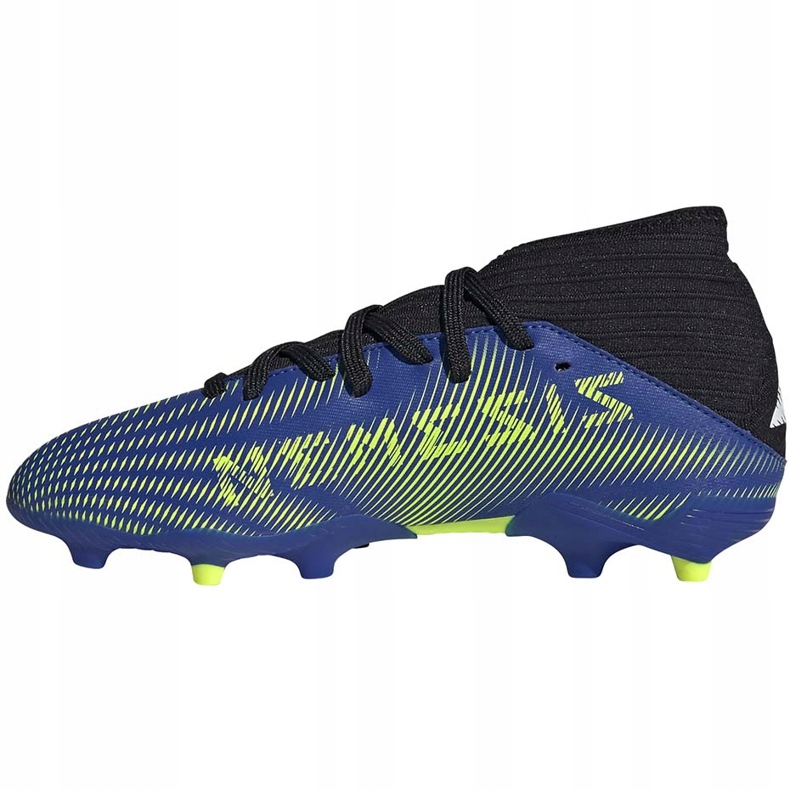 Scarpe calcio Adidas Nemeziz.3 Fg Junior blu-verde FY0817 1