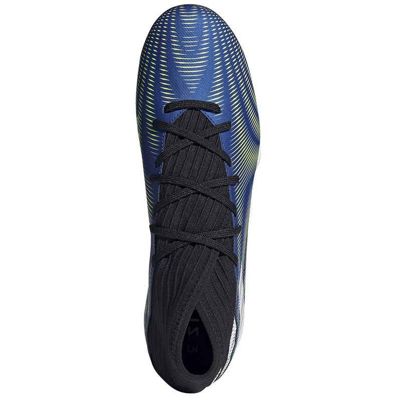Scarpe da calcio Adidas Nemeziz.3 Tf blu-verde-nero FW7407 1