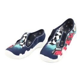 Scarpe per bambini Befado 290X207 bianca rosso blu navy verde 3