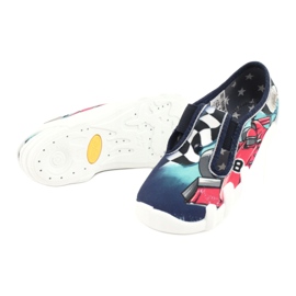 Scarpe per bambini Befado 290X207 bianco rosso blu navy verde 4