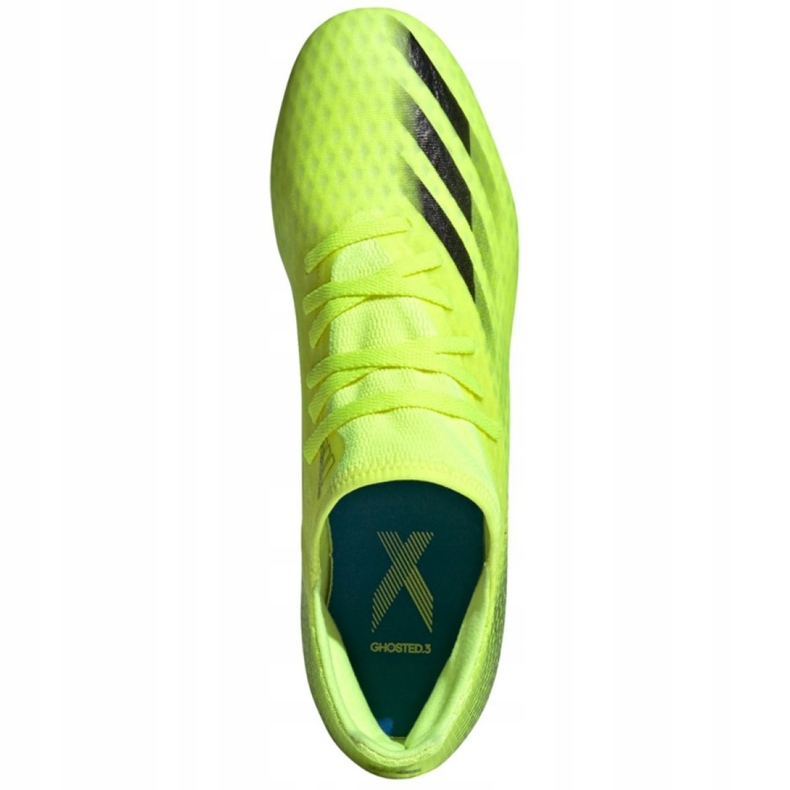 Scarpe da calcio Adidas X Ghosted.3 Sg M FW6957 multicolore giallo 2