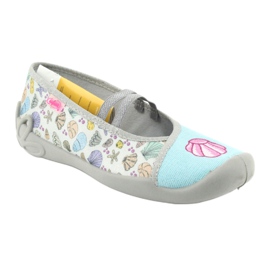 Scarpe per bambini Befado 116Y271 blu grigio multicolore 2