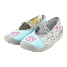 Scarpe per bambini Befado 116Y271 blu grigio multicolore 4