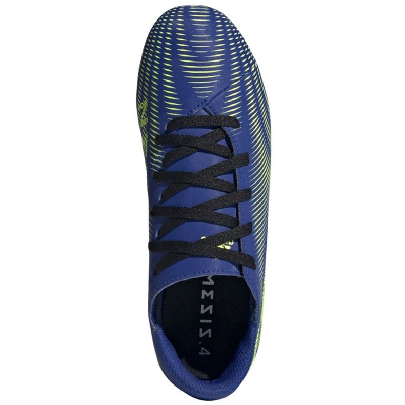 Scarpe da calcio Adidas Nemeziz.4 FxG Jr FY0822 multicolore blu 2
