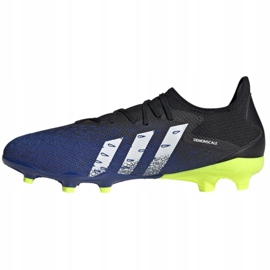Scarpe da calcio Adidas Predator Freak.3 L Fg M FY0615 bianco, nero, reale nero 1