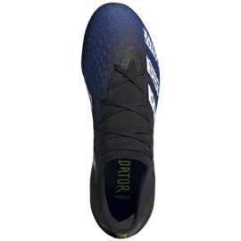 Scarpe da calcio Adidas Predator Freak.3 L Fg M FY0615 bianco, nero, reale nero 2