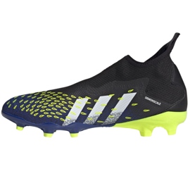Scarpe da calcio Adidas Predator Freak.3 Ll Fg M FY0617 bianco, nero, reale nero 1