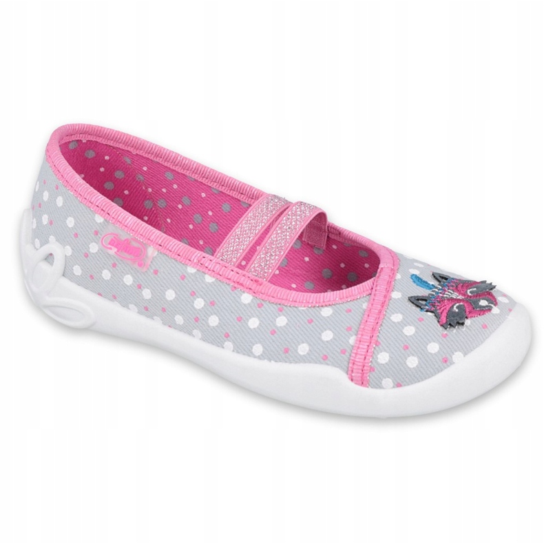 Scarpe per bambini Befado 116X285 rosa grigio 1
