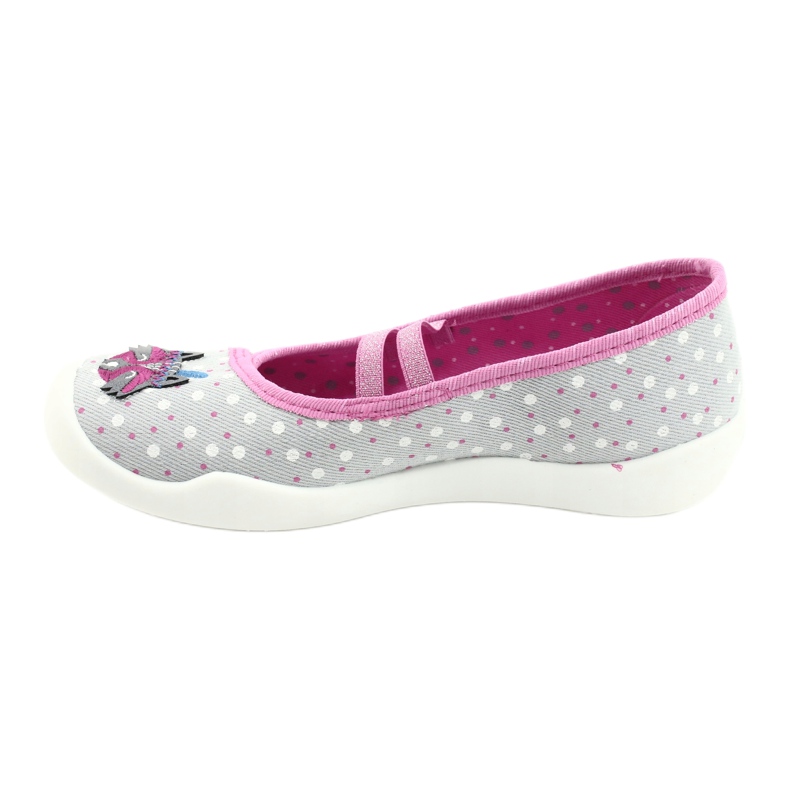 Scarpe per bambini Befado 116X285 rosa grigio 2