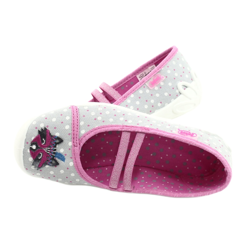 Scarpe per bambini Befado 116X285 rosa grigio 5