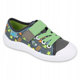 Scarpe per bambini Befado 251Y164 grigio multicolore verde 1