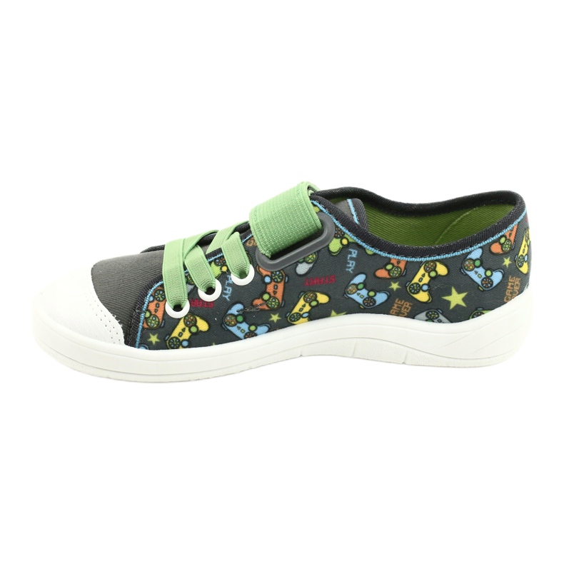 Scarpe per bambini Befado 251Y164 grigio multicolore verde 2