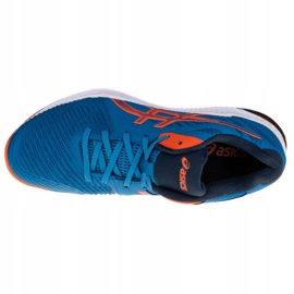 Scarpe Asics Netburner Ballistic Ff Mt 2 M 1051A042-402 bianca blu 2