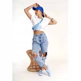 Sneakers Basse Classiche da Donna Big Star AA274029 Azzurro blu 2