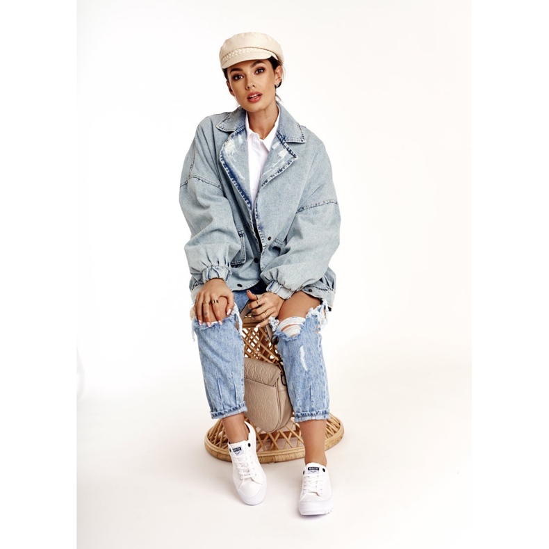 Sneakers Donna Big Star FF274245 Bianco 1