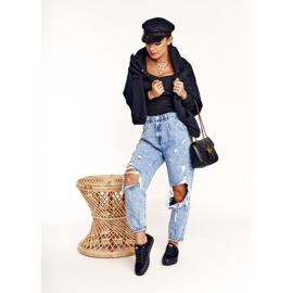 Sneakers Donna Big Star FF274248 Nere nero 2