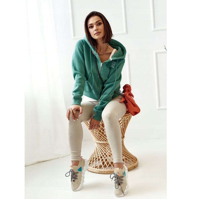 PS1 Calzini sportivi da donna Beige Fashion Pioneer marrone 2