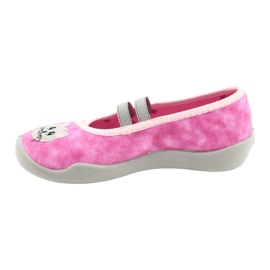 Scarpe per bambini Befado 116X290 rosa d'argento grigio 2